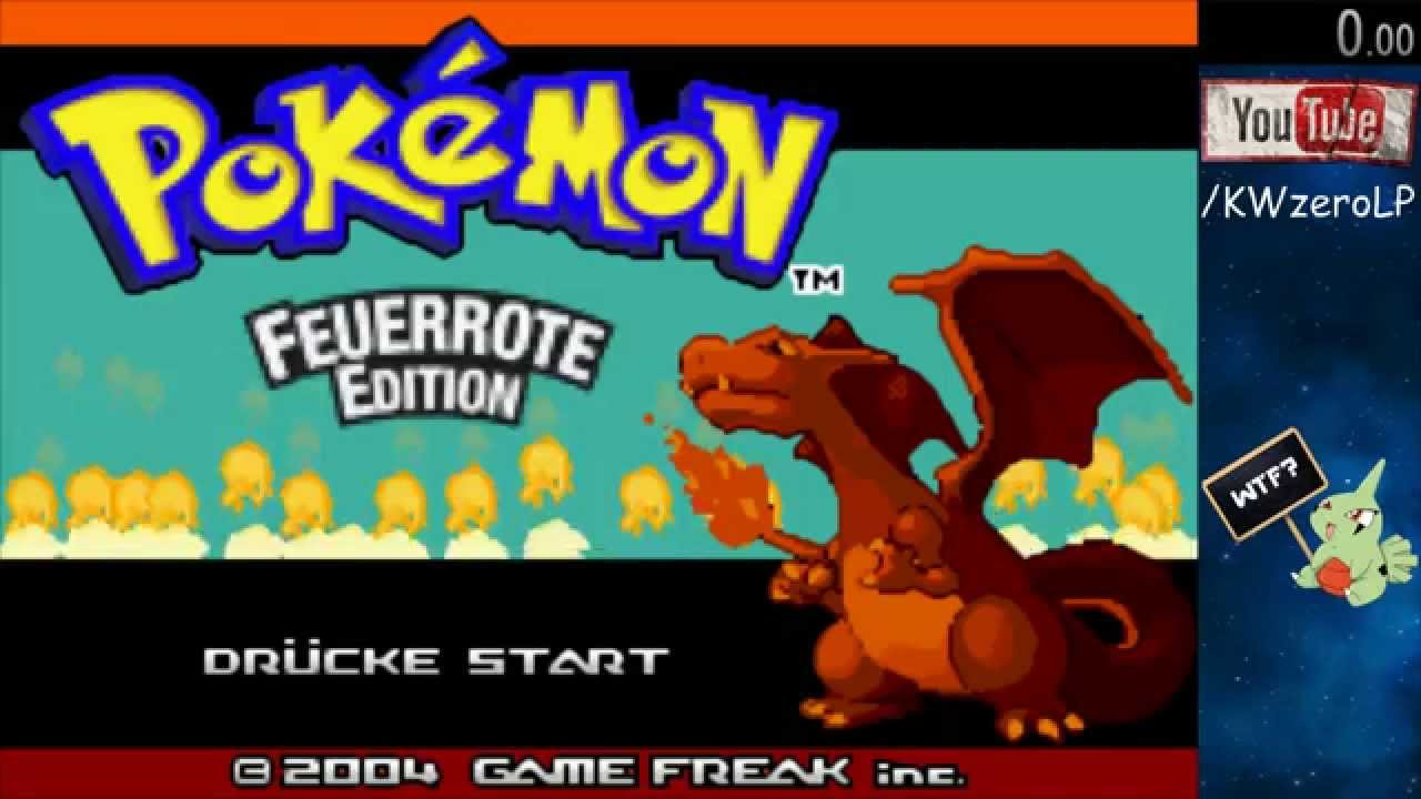 Pokemon Feuerrot Any% Speedrun in 3:38:44