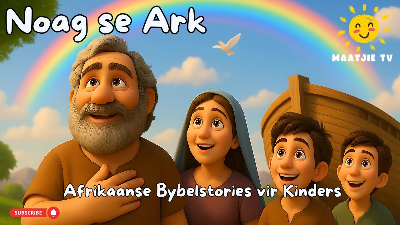 Noag se Ark | Afrikaanse Bybelstories vir Kinders - Maatjie TV