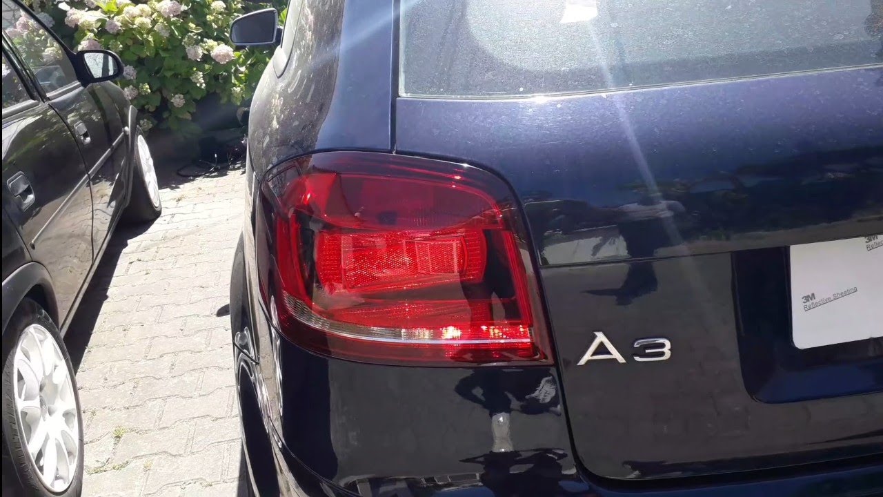 Audi A3 8P 2004 Rear Led Look Tail Lights Upgrade!!!