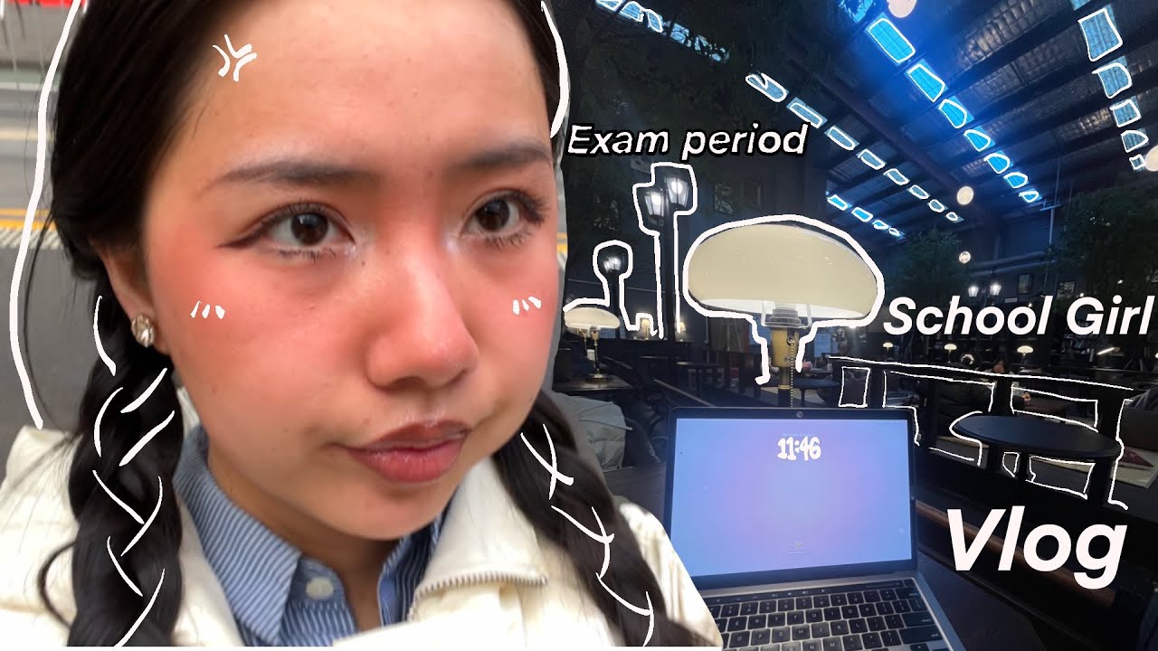 days in law school˚ ༘ ೀ⋆｡˚hard to get up in the morning 𖦹 hotpot at home✮⋆˙a new cafe study𐔌՞. .՞𐦯