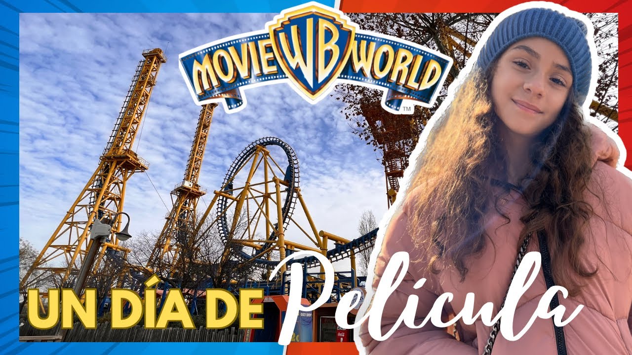 🎢 Un día de película en el PARQUE WARNER MADRID 🎡 [Montañas Rusas de infarto] 🎟️ DIVERTIDÍSIMO 👾