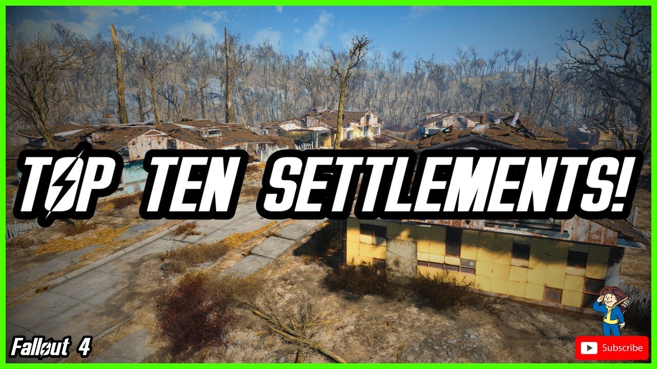 The Ultimate Fallout 4 Settlement Tier List 👑