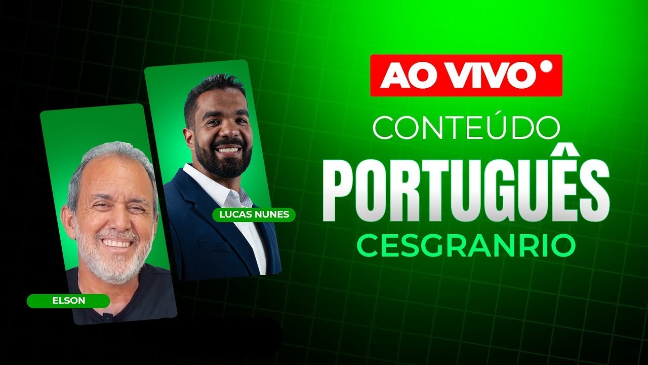 PORTUGUÊS CESGRANRIO - CONCURSO PETROBRAS/TRANSPETRO