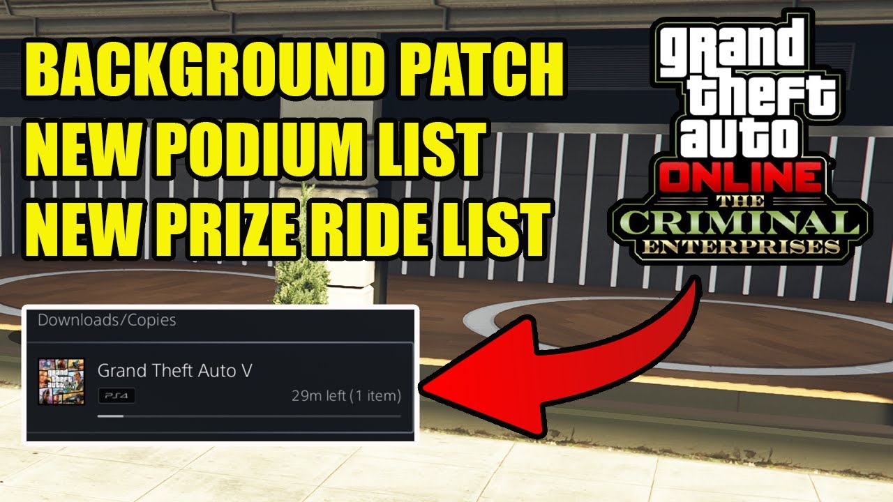 GTA 5 Online Background Patch, New Podium List, And Prize Ride List August 2022