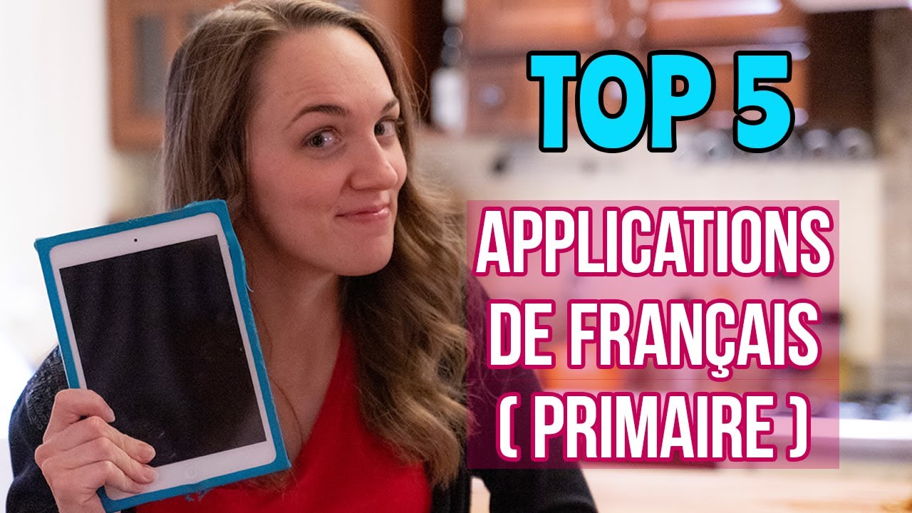 TOP 5 des meilleures APPLICATIONS DE FRANÇAIS pour le primaire compléter l'école à la maison