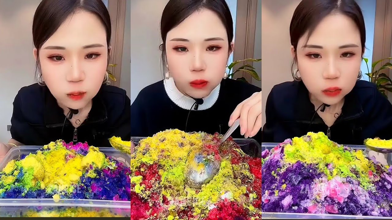 YY ONLY BITES AND SWALLOWING OLD AND NEW MIX JEWELRY ICE EATING 