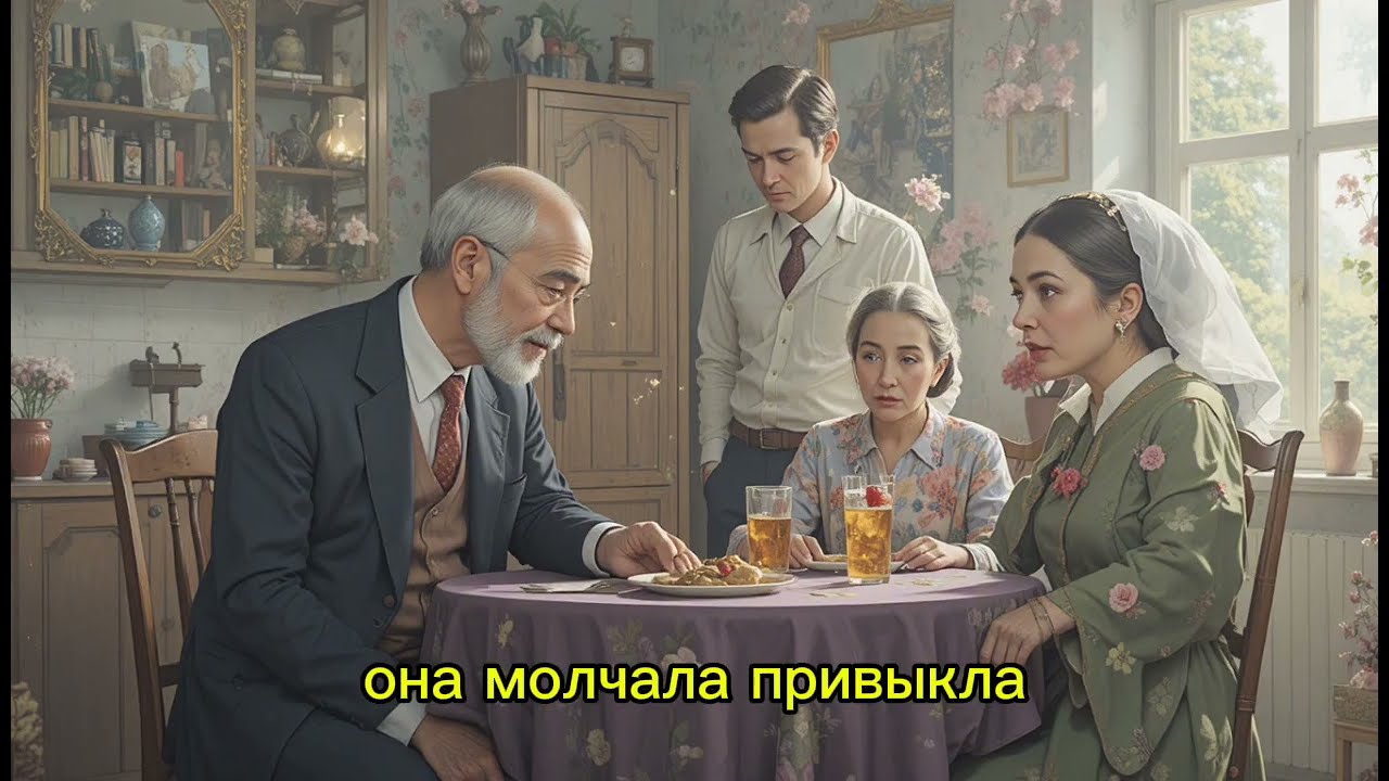 Родители пришли на Новый год и удивились: «А где Вера?» Муж хмыкнул: «Вашу тупую дочь я выгнал!»