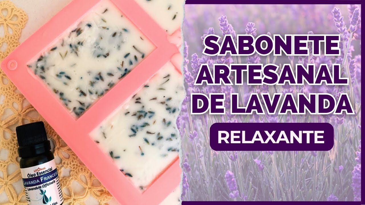 SABONETE ARTESANAL de LAVANDA🪻