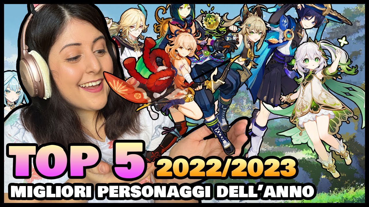I miei personaggi preferiti di Genshin Impact - Top 5 2022/2023 [ Genshin Impact ITA ]