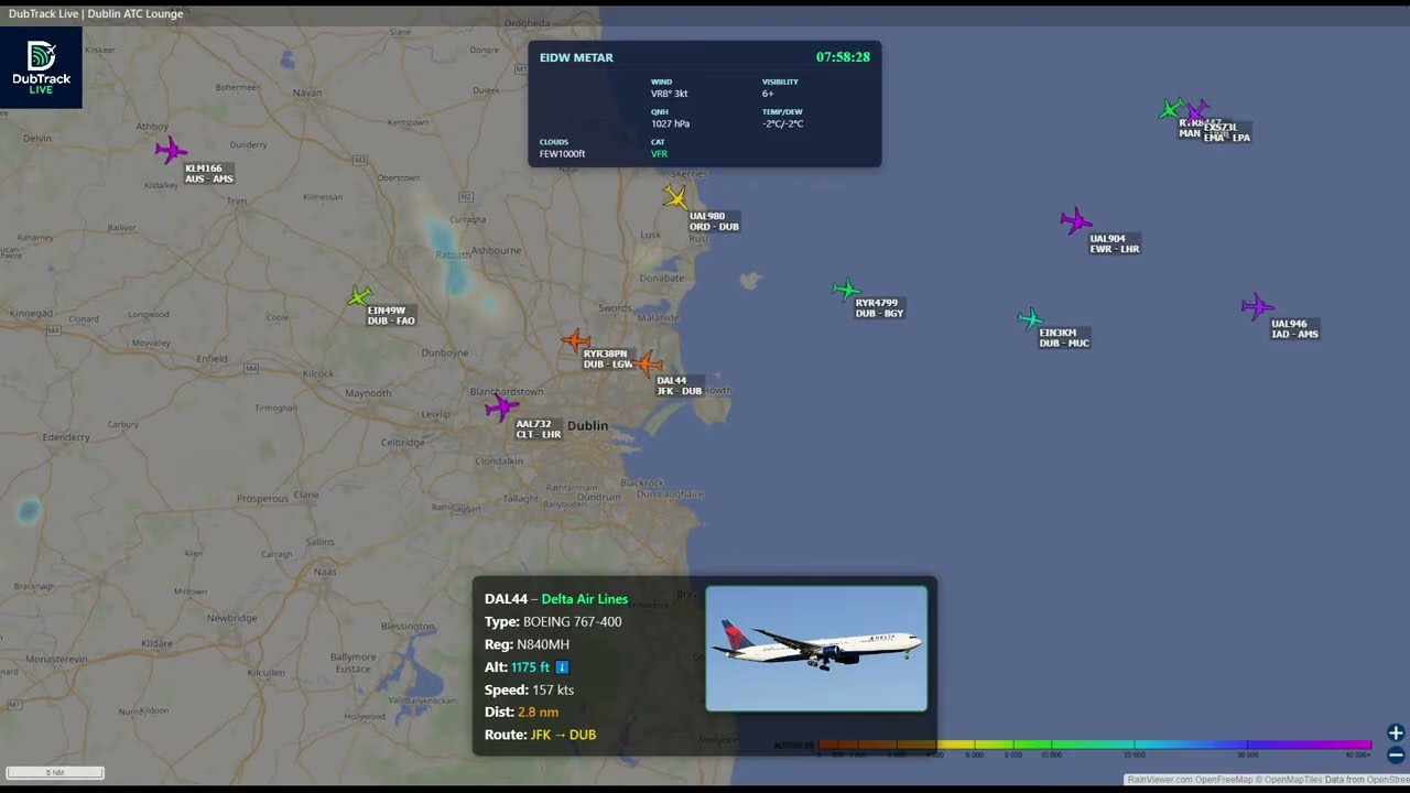 🔴Dublin Airport 🇮🇪 Live ATC & Aircraft Tracking | Real-Time Arrivals & Radar Feed 03/03/2026