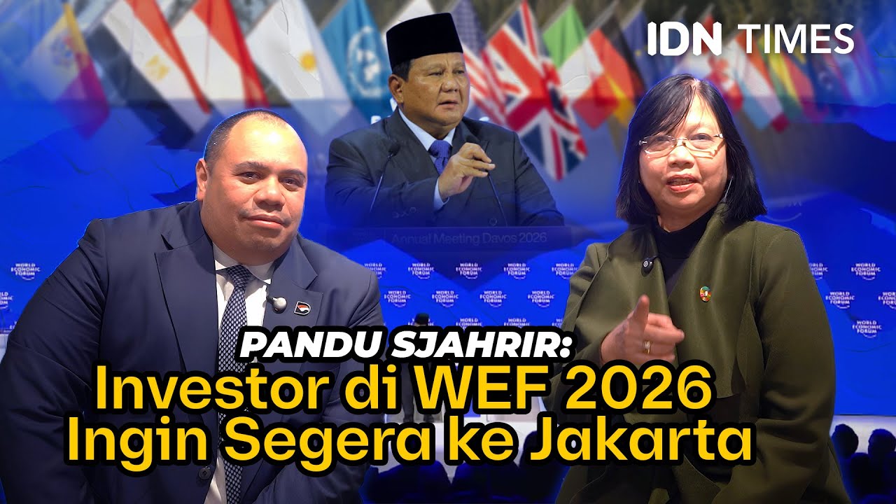 Pandu Sjahrir: WEF 2026 Momen Baik Untuk Mengenalkan Danantara