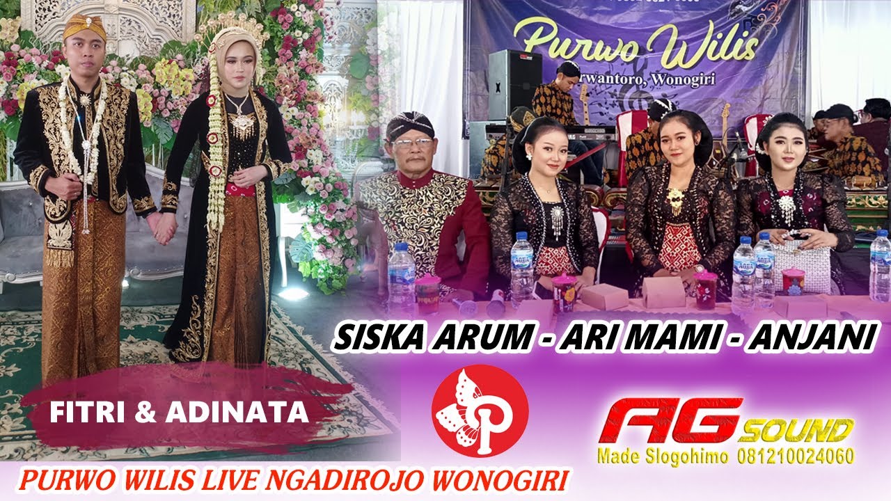 CAMPURSARI PURWO WILIS - RESEPSI JEMUK TEMU MANTEN FITRI VERAWATI & DAMAR \\ AG AUDIO