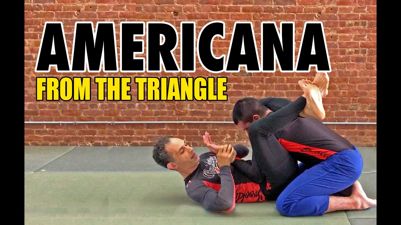 Americana from Guard When Your Triangle Fails (BJJ/Jiu-Jitsu)