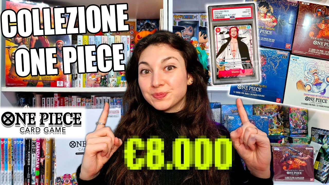 La Collezione PIÙ GRANDE di YouTube Italia? - SPECIALE 25.000 ISCRITTI - One Piece Card Game