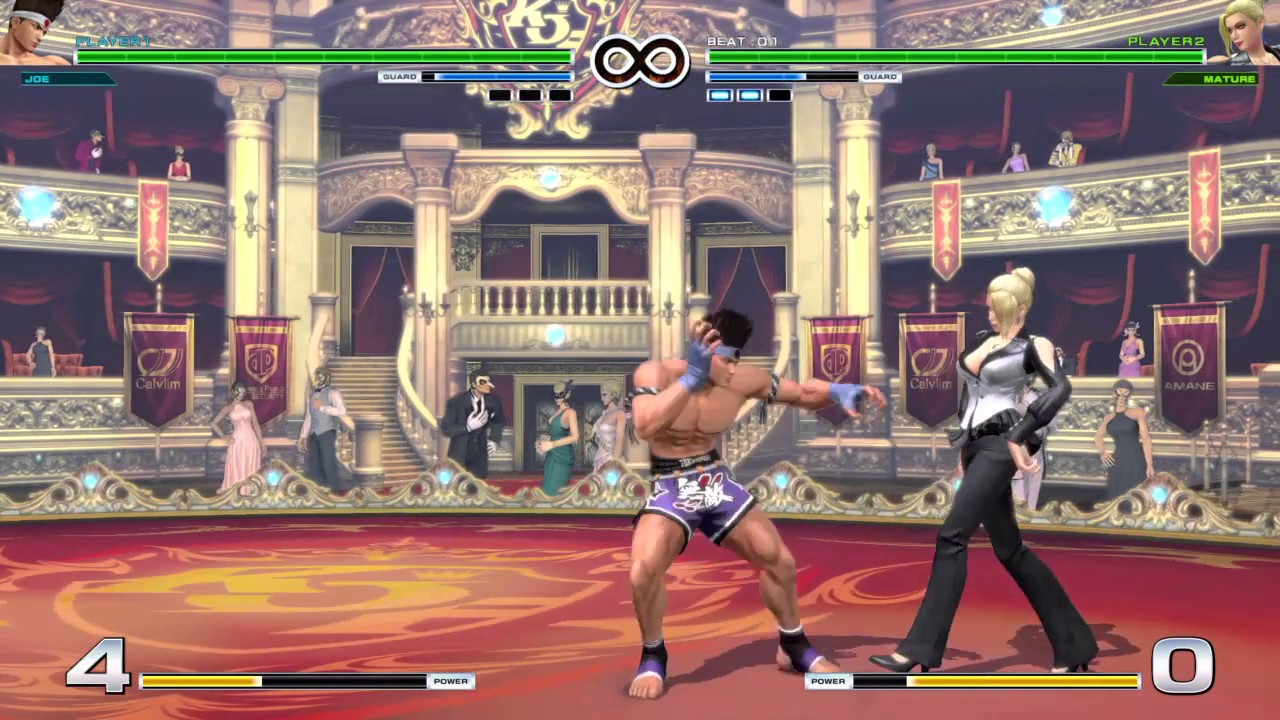 kof 2016 kof 14 kof xiv ps4 The King of Fighters XIV Joe Higashi vs mature