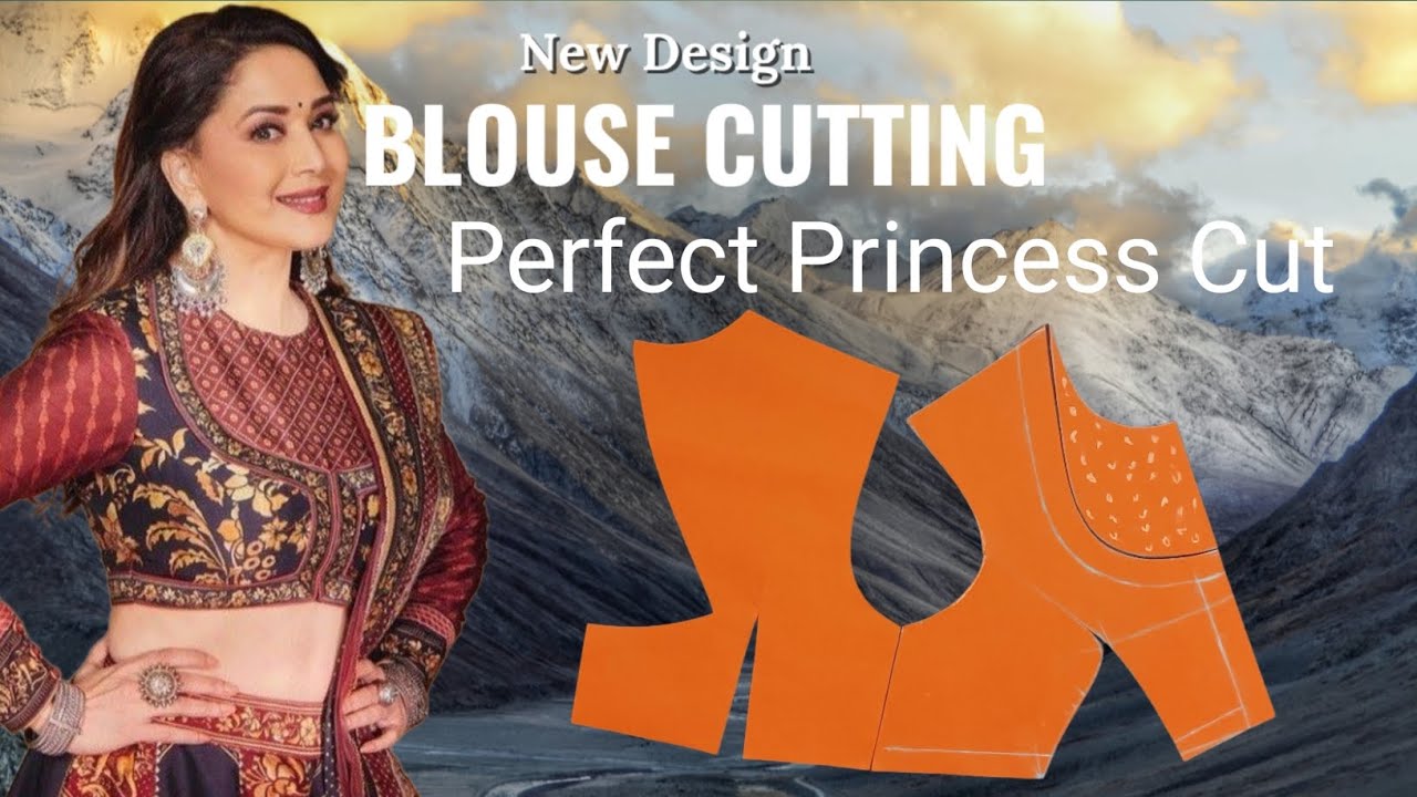 42 Size Princess Cut Blouse Cutting| Perfect And Amezing Cutting