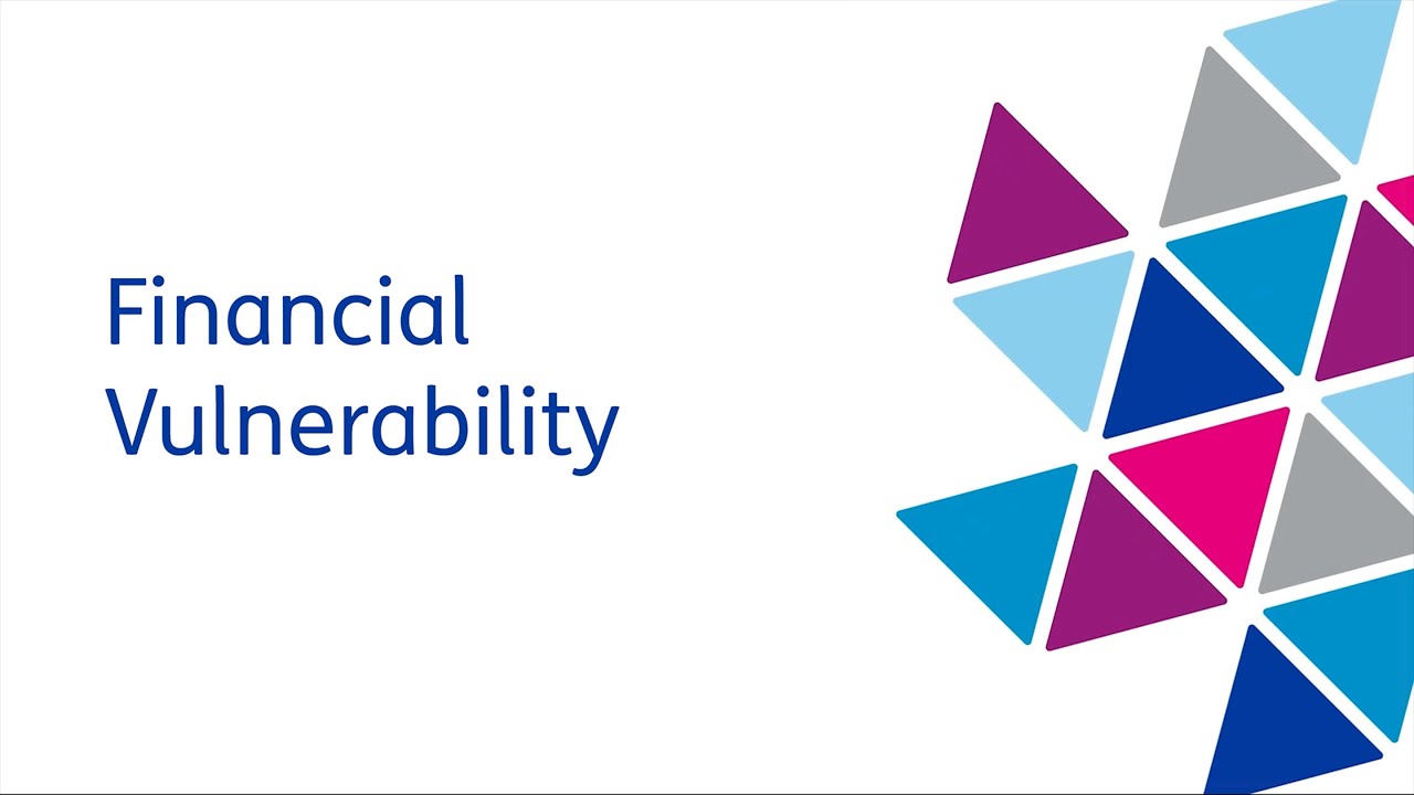 Financial vulnerability can affect everyone