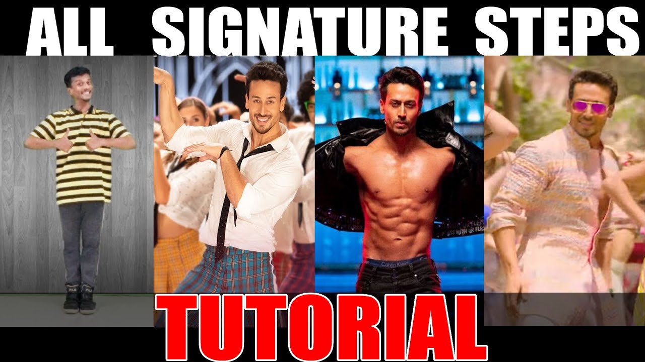 Student Of The Year 2 All Signature Steps | Tiger Shroff | Dance Tutorial | Dance FreaX