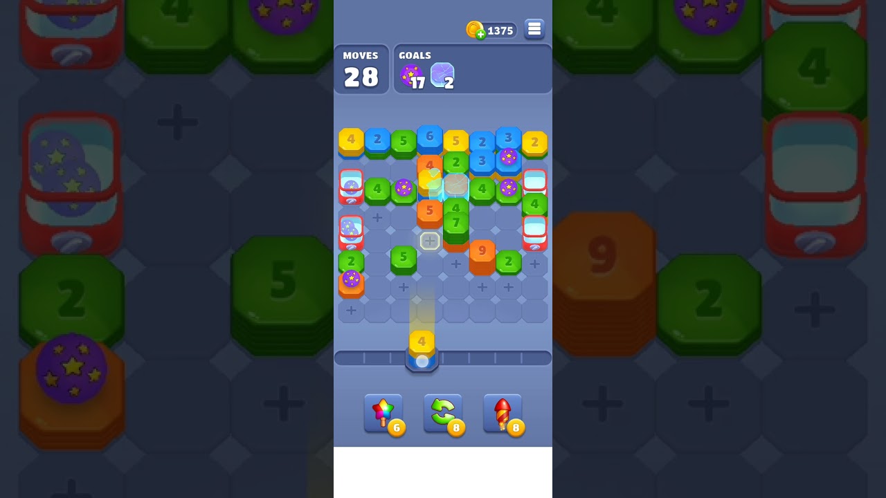 Throw Blocks Level 90 Shoot & Merge Mobile Gameplay