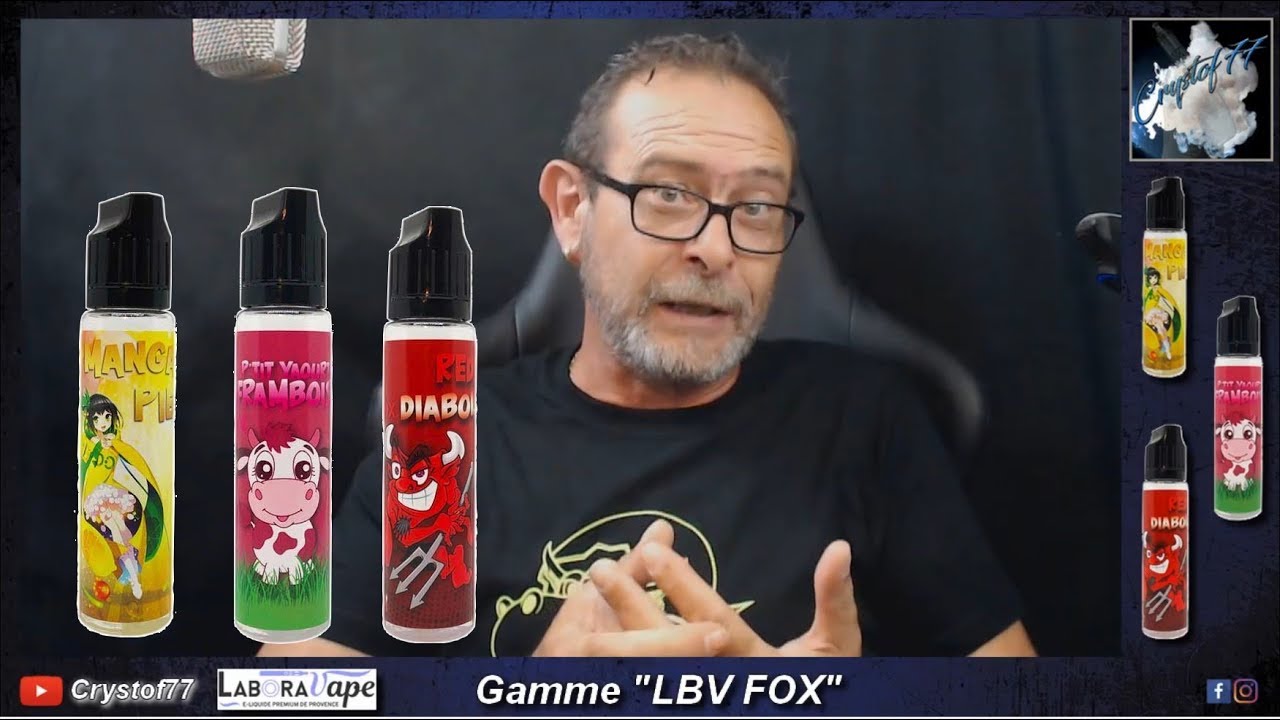 🎥 Gamme LVB Fox par LABORAVAPE 🔞😉💨💨