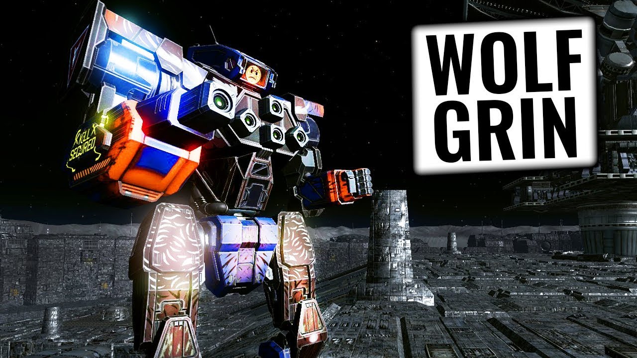 BITE THEIR LEGS OFF! Wolfhound build - Mechwarrior Online 2018 MWO