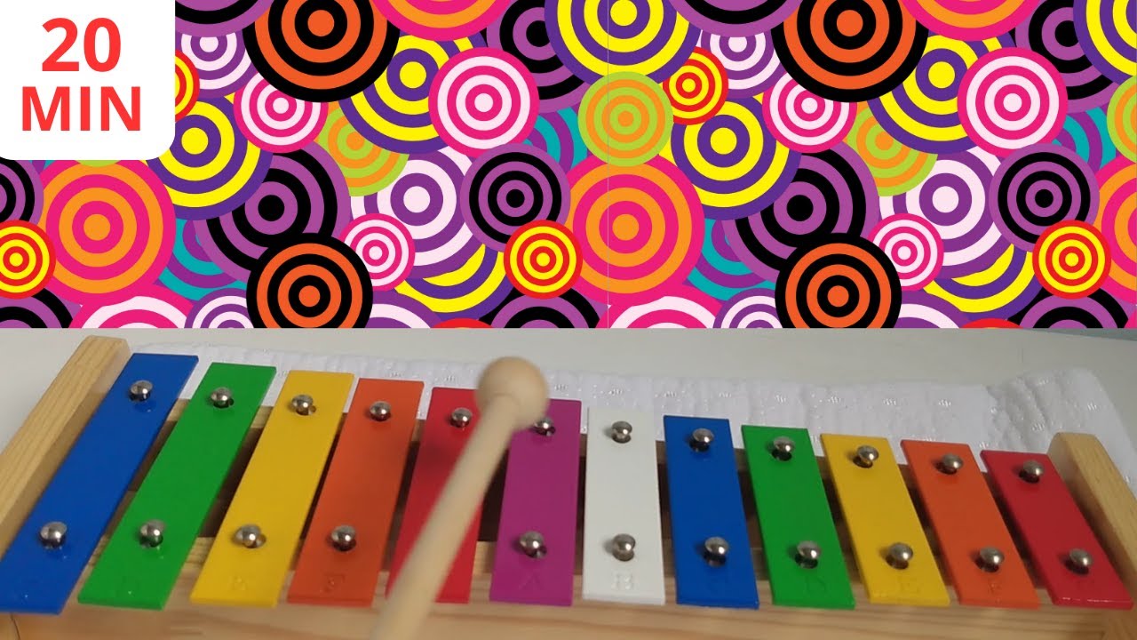 20 Minutos de Músicas Infantis no Xilofone | Children's Songs On Xylophone