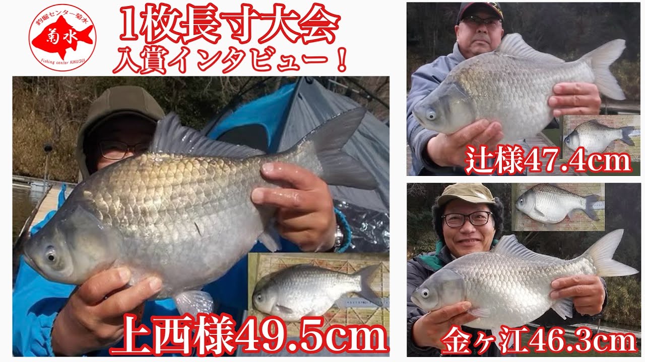 釣堀　菊水　1枚長寸大会入賞&前山プロ特別インタビュー！