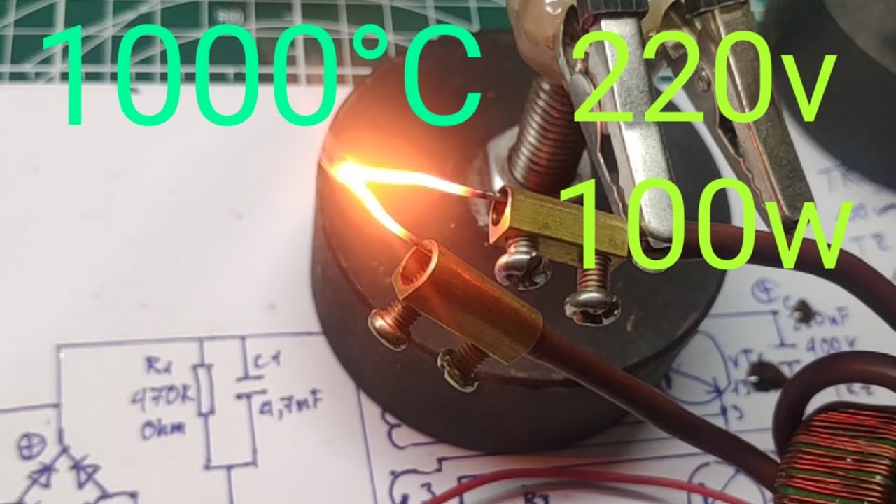 Chế tạo mỏ hàn xung 220vac v1