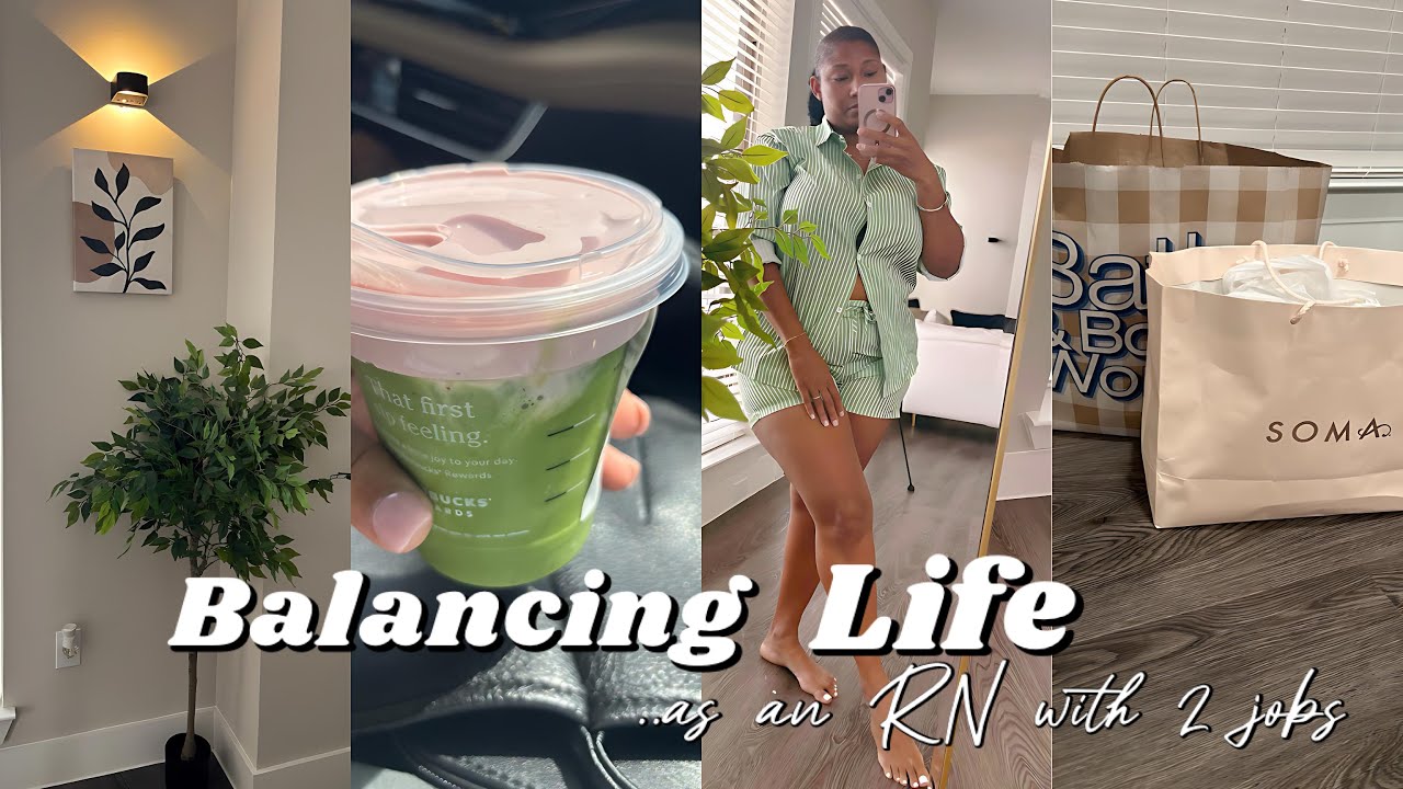 Balancing Life as an RN with 2 jobs🩺