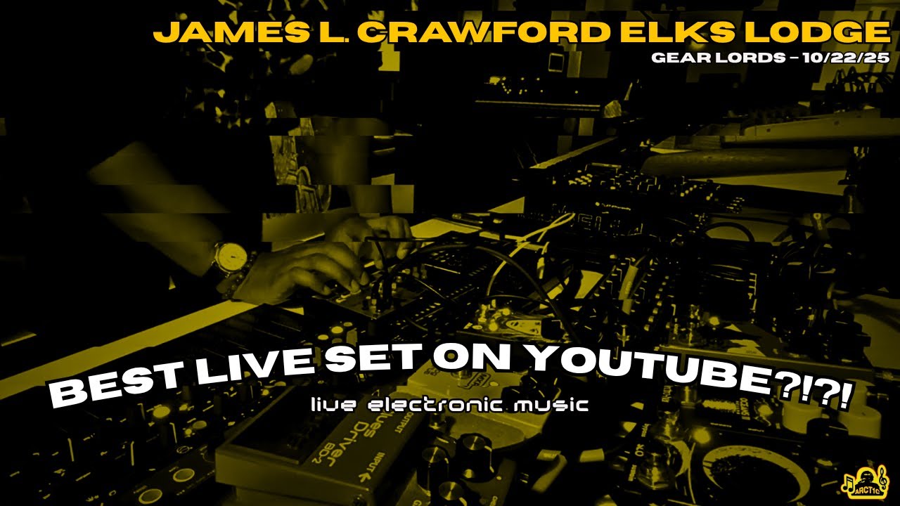 The BEST Live Performance on Youtube! - Arct1c at the Elks Lodge [Live Electronic Music Performance]