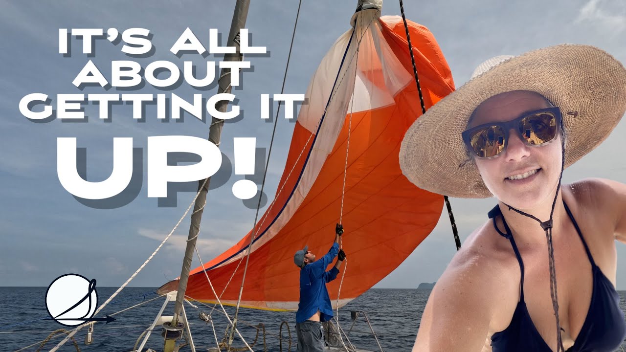 DOWNWIND SAILS, A SEA TRIAL: Asymmetrical, Spinnaker, & Code D (Ep. 30)