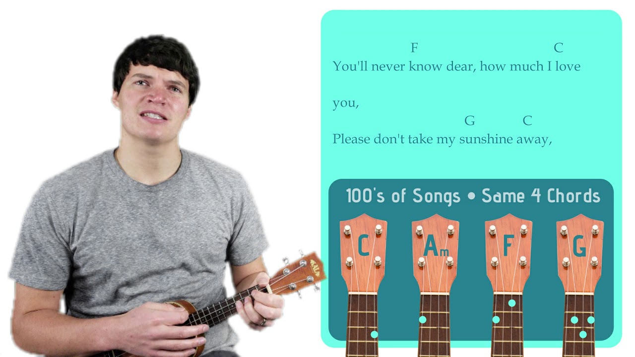 You Are My Sunshine - Johnny Cash | Easy Ukulele Tutorial & Cover (24)