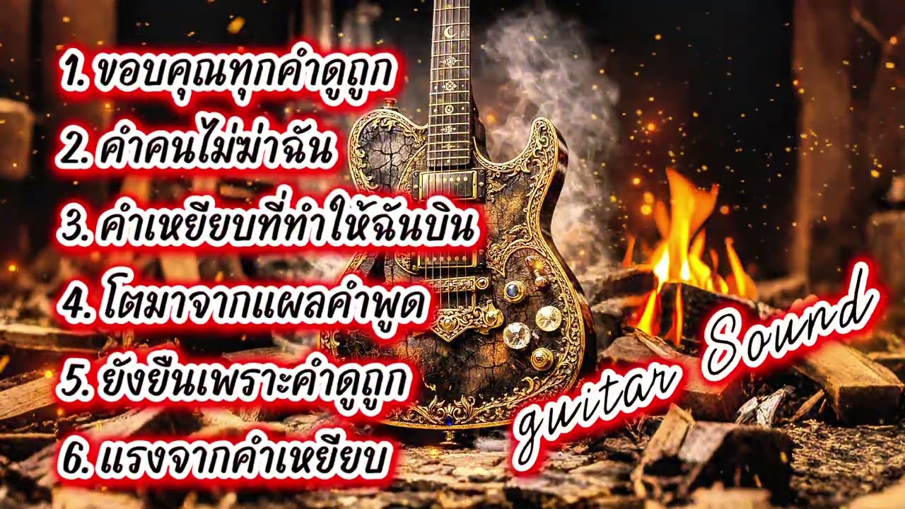 🔥ขอบคุณทุกคำดูถูก🔥เพลงใหม่ล่าสุดจาก Guitar Sound  #เพลง #dj #เพลงฮิต #เพลงเพราะๆ #เพลงใหม่ #cover 