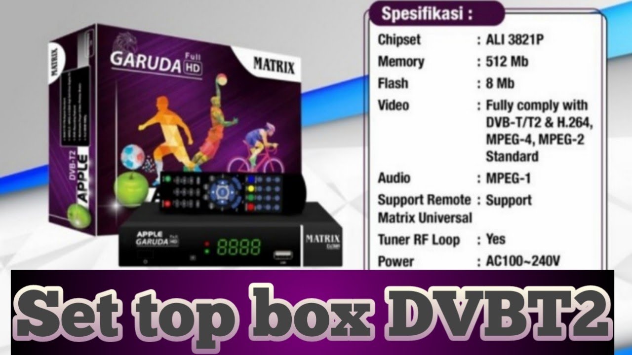 STB Matrix Apple Garuda, Set top box Matrix