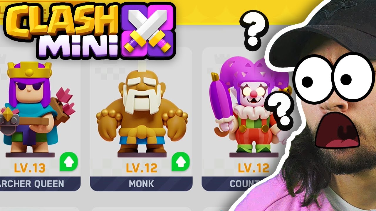 I don’t remember Clash Mini looking like this...👀