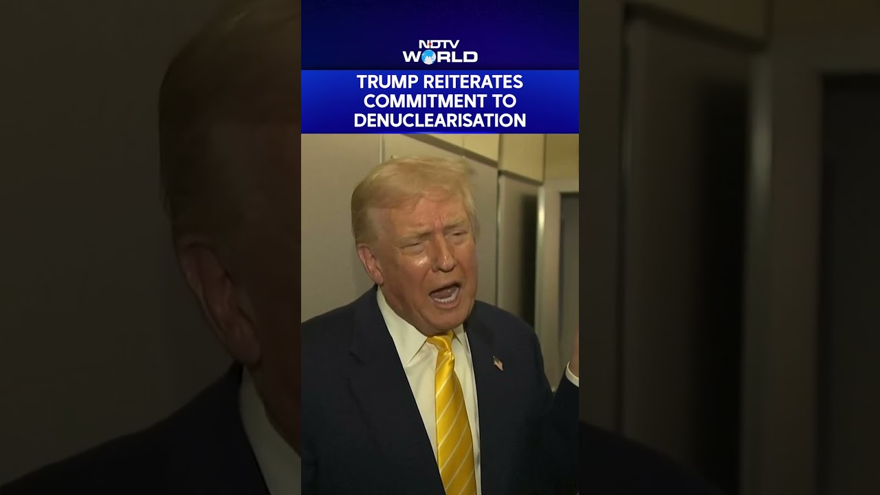 Trump Reiterates Commitment To Denuclearisation, Proposes Talks With Russia And China