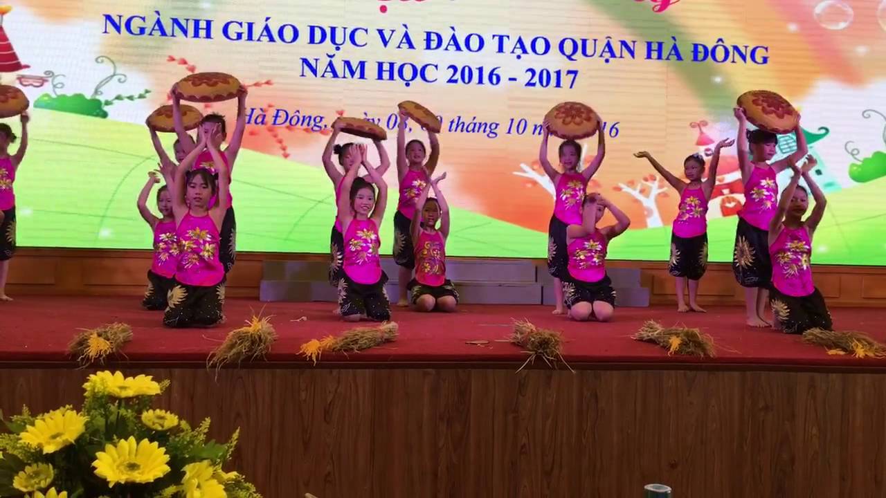 Tiết mục múa Hạt Thóc Vàng - Đạt giải nhất trong Hội thi 