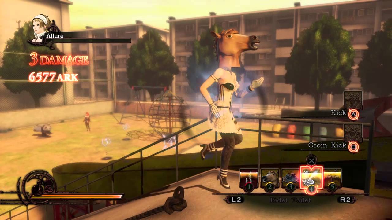 Deception IV: The Nightmare Princess 49K ark combo (D.Seption Park)