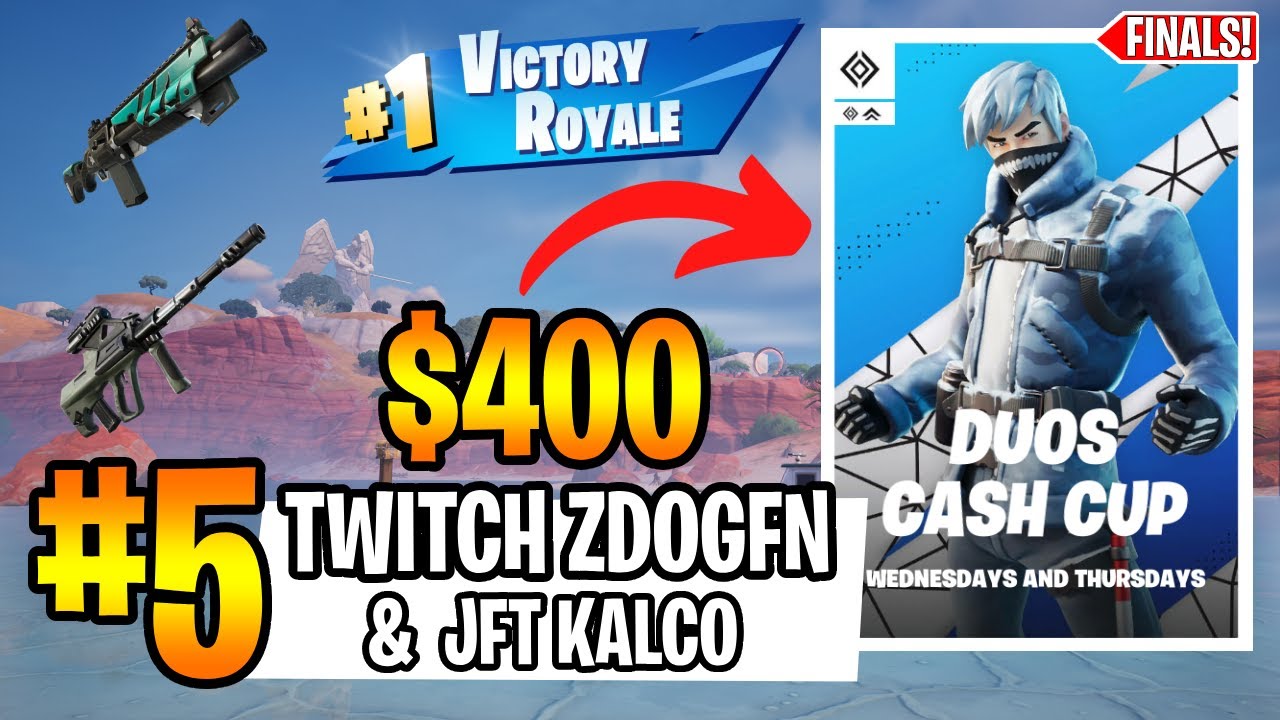 5th Duo Cash Cup Finals (+$400)