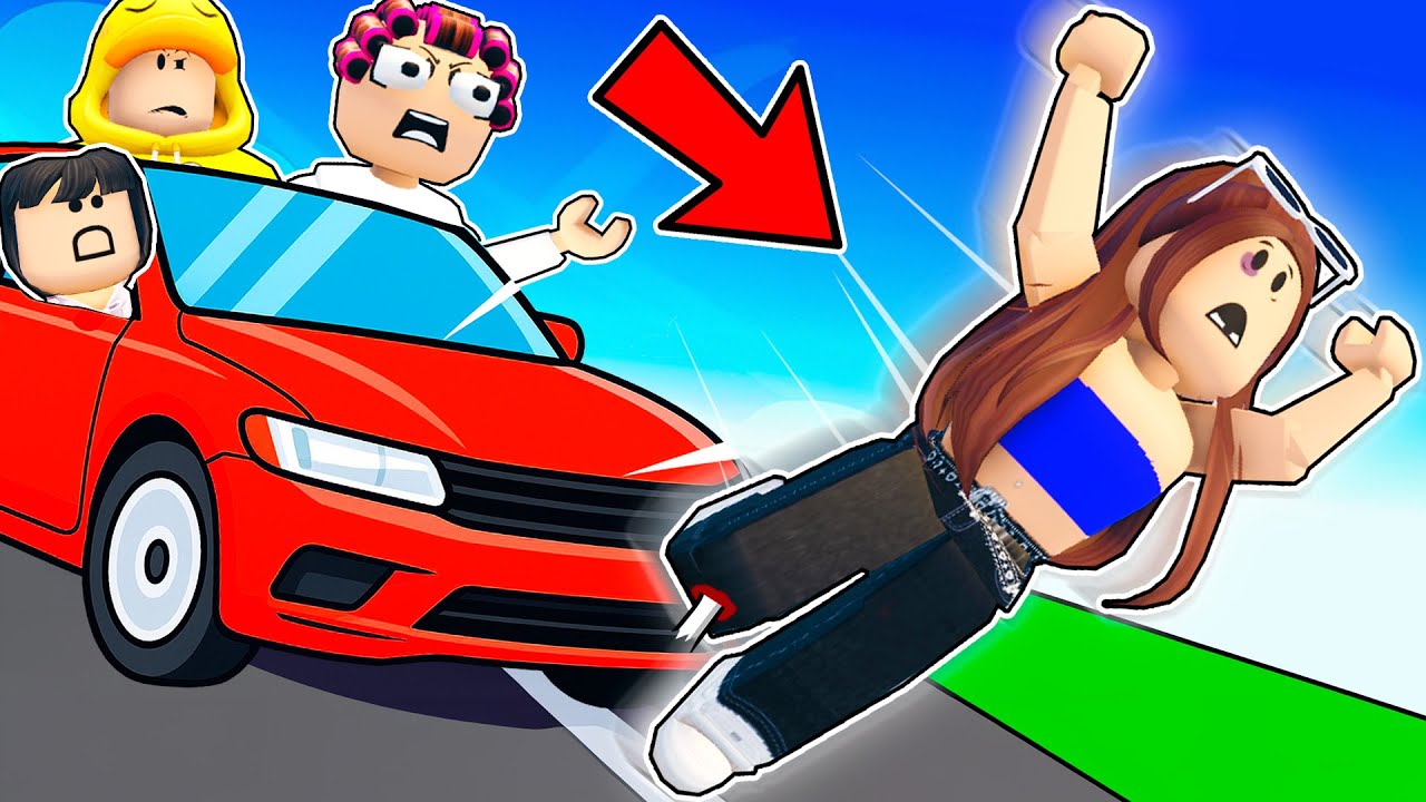 Melina TIENE UN ACCIDENTE en ROBLOX!