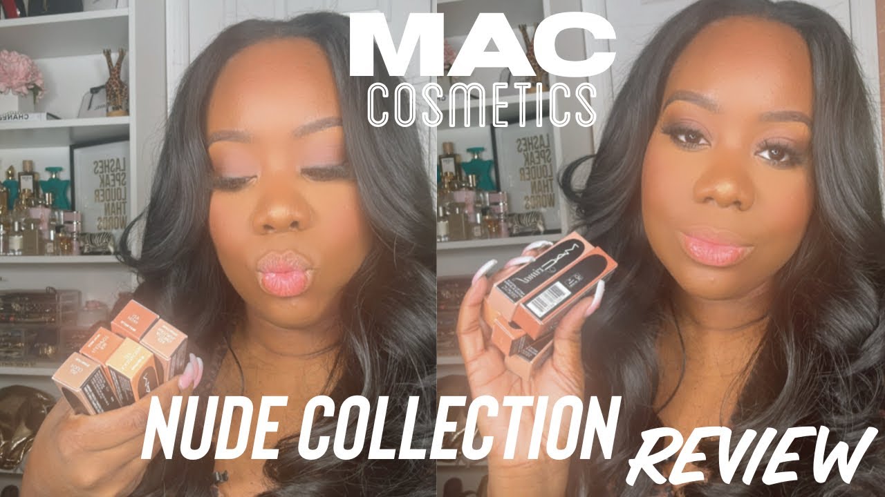 New! Lets Talk Nude | MAC Nude Lipstick Collection Review | Allurebyash