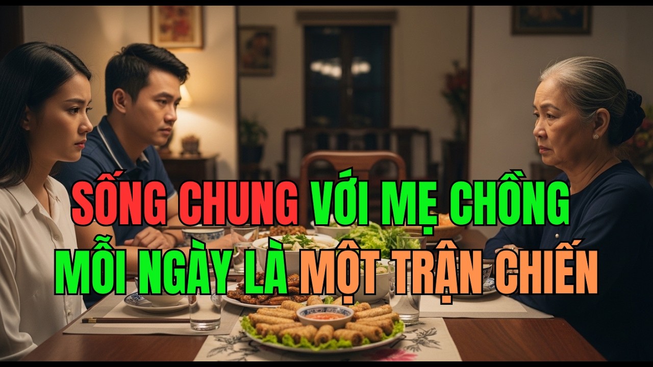 Sống chung với mẹ chồng khó tính, mỗi ngày là một trận chiến | Drama gia đình