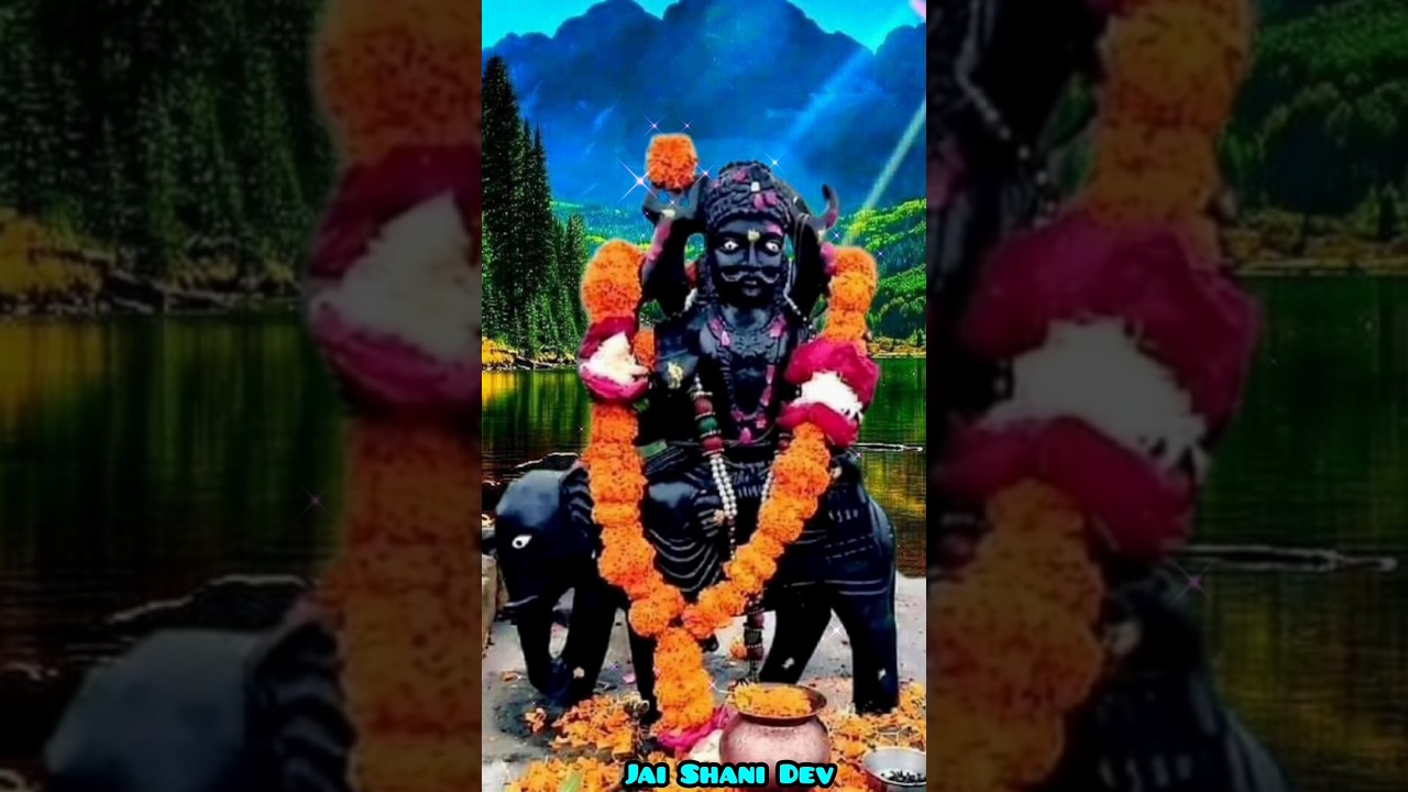 Jai Shani Dev WhatsApp Aarti Status 🚩| #shanidev #lordshani #bhakti #chalisa #aarti #viral #shorts