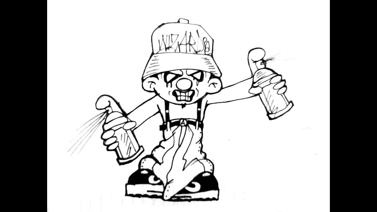 HOW TO DRAW A CHOLO SMURF