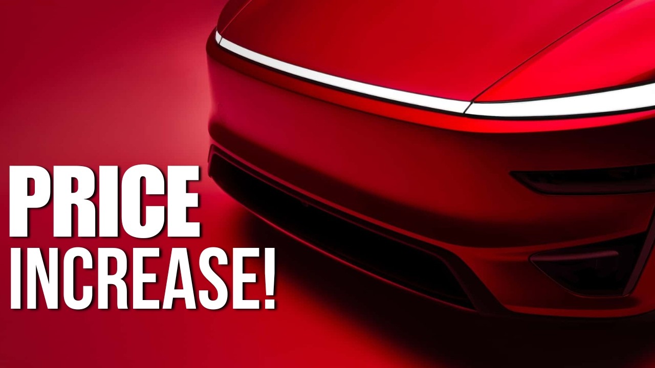 Here's How Much Tesla is Increasing Prices