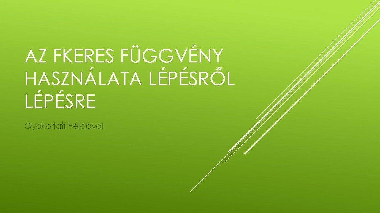 Ne másolgasd többet! Így spórolj órákat az Excel FKERES függvénnyel