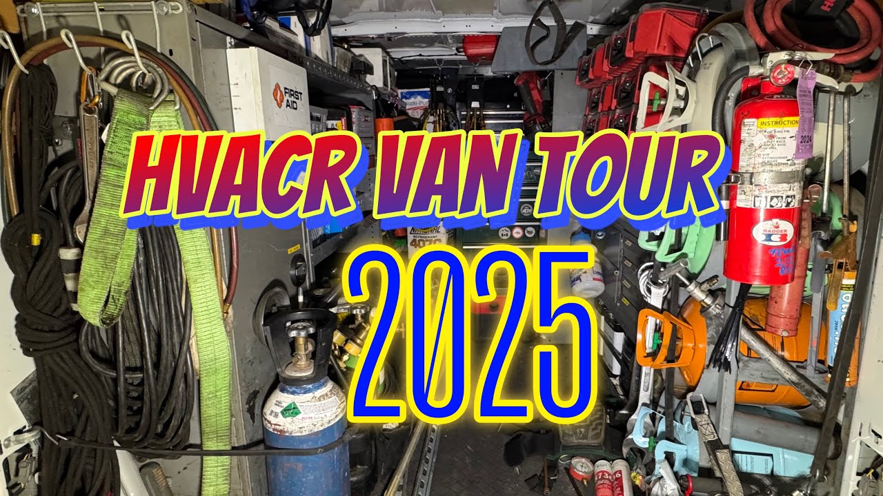 HVAC Van Tour Of New Ford Transit Disaster