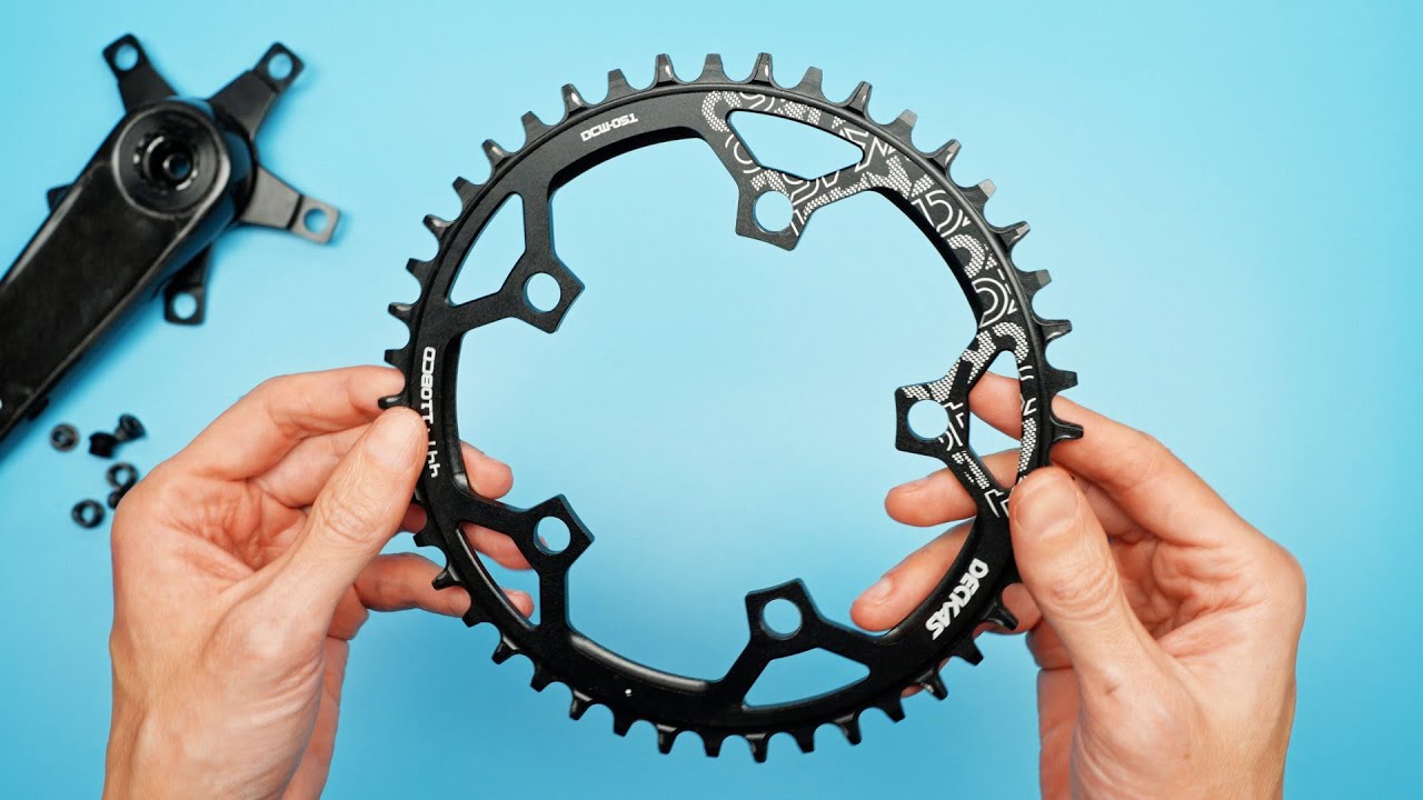 Cheap amazon chainring wasn't perfect... who would have guessed?