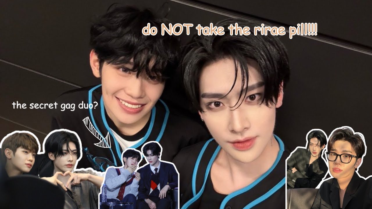 rirae (ricky & taerae) moments i think about