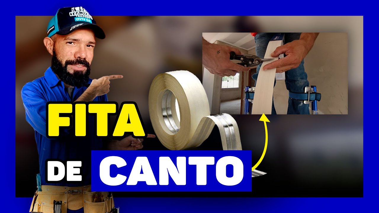 🔵[EXPLICADO] COMO COLOCAR FITA DE CANTO NO DRYWALL - FITA WALCORNER Walsywa
